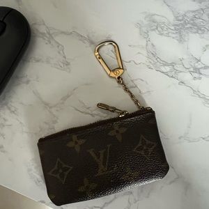 Louis Vuitton Monogram keyring wallet